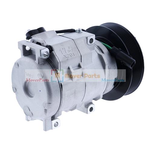 DURAFORCE Denso 10S17 A/C Compressor 245-7779 for Caterpillar 324D 325C 326DL 329D 330D