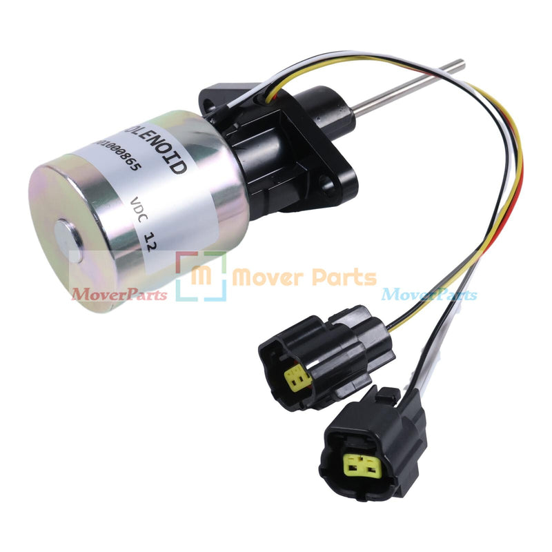 DURAFORCE 12V Stop Solenoid E5800-60011 for Kioti 3A139LF-E160 3C100LF-E160 CK2510 CK2510H