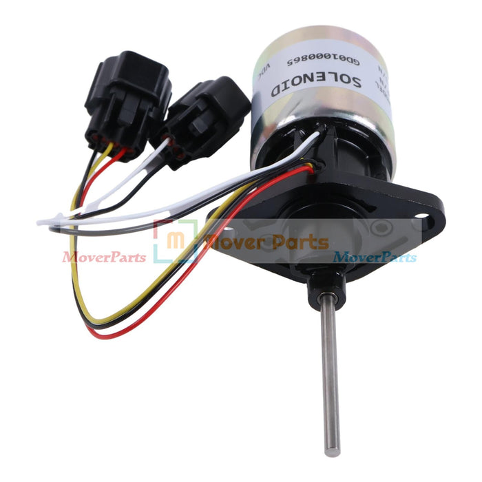 DURAFORCE 12V Stop Solenoid E5800-60011 for Kioti 3A139LF-E160 3C100LF-E160 CK2510 CK2510H