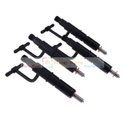 DURAFORCE 4X Fuel Injector 6646906 For Bobcat 843 853 1213 960 2060 Isuzu Engine 4JB1 2.8L