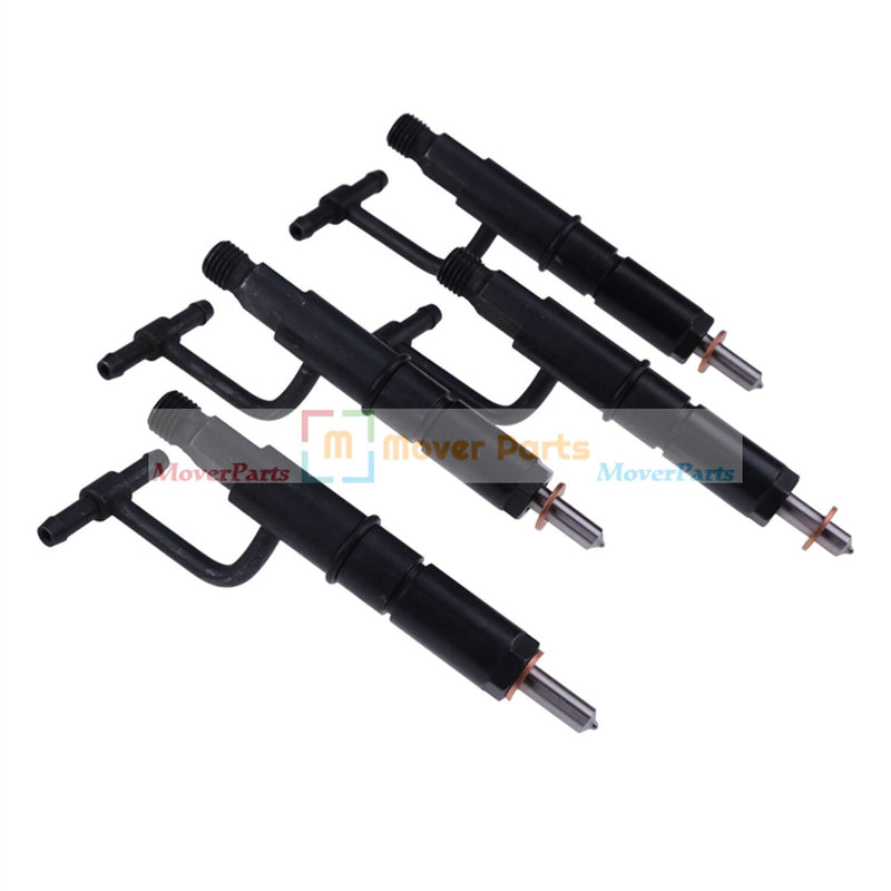 DURAFORCE 4X Fuel Injector 6646906 For Bobcat 843 853 1213 960 2060 Isuzu Engine 4JB1 2.8L