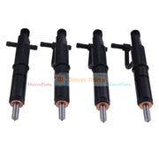 DURAFORCE 4X Fuel Injector 6646906 For Bobcat 843 853 1213 960 2060 Isuzu Engine 4JB1 2.8L