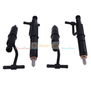 DURAFORCE 4X Fuel Injector 6646906 For Bobcat 843 853 1213 960 2060 Isuzu Engine 4JB1 2.8L