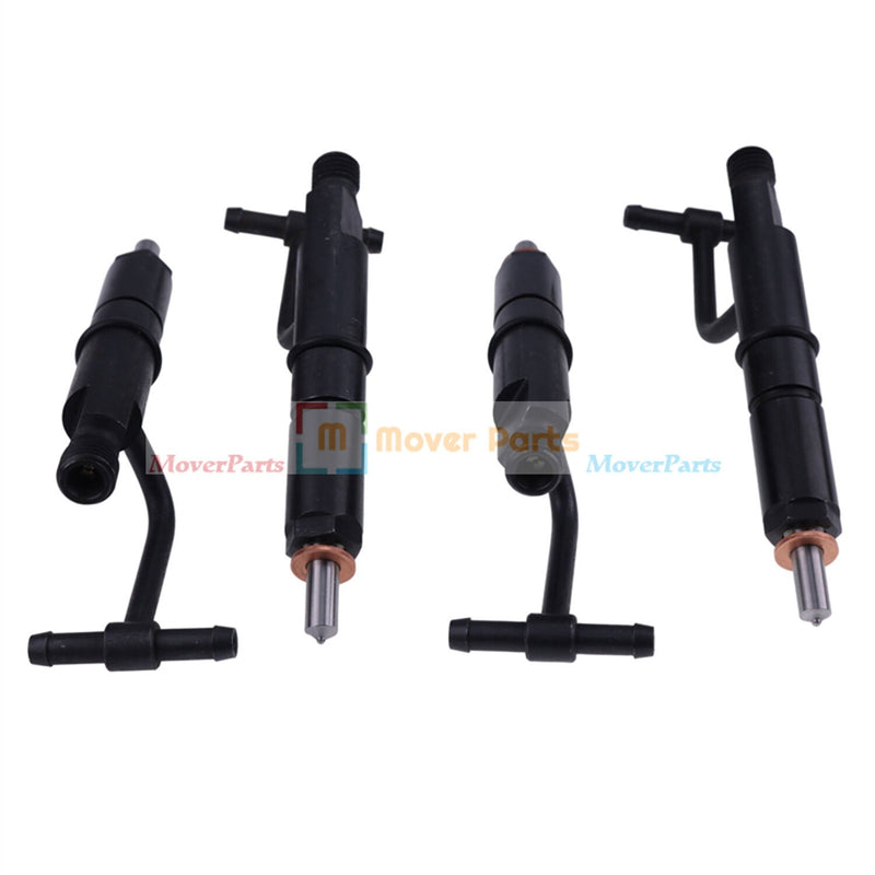 DURAFORCE 4X Fuel Injector 6646906 For Bobcat 843 853 1213 960 2060 Isuzu Engine 4JB1 2.8L