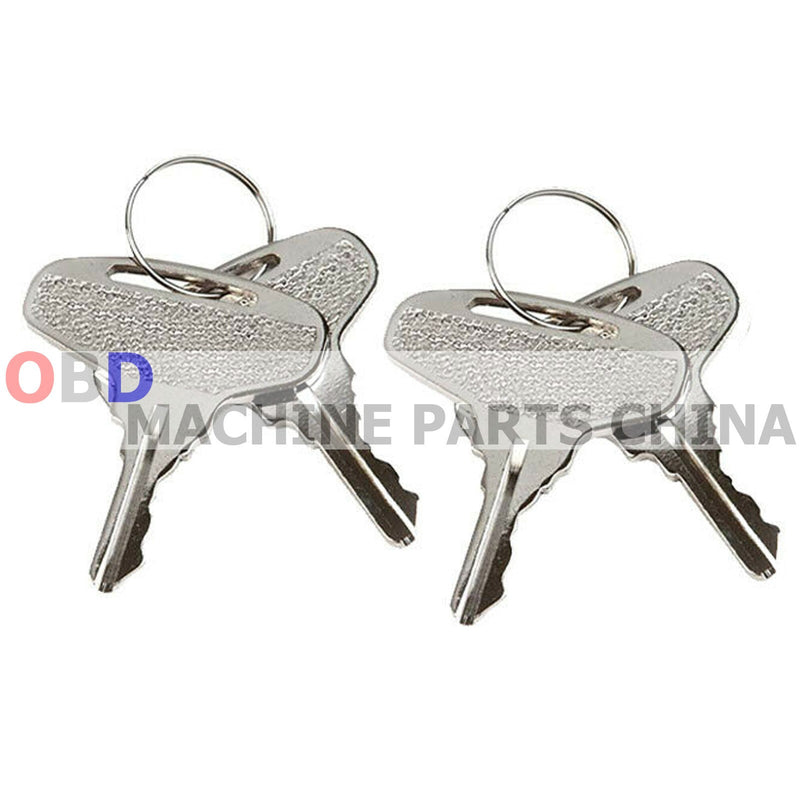 DURAFORCE (4) Ignition Keys 66711-55140 for Kubota Tractor B Series B5100D B6200D B7200D