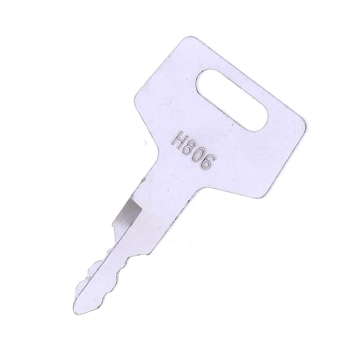 DURAFORCE (5) Ignition Key H806 for Takeuchi Hitachi Gehl Case NH Excavator & Track Loader