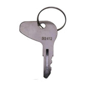 DURAFORCE (5) New Ignition Key H32412 for Kubota Tractor M4700 M4800 M5000 MX5400