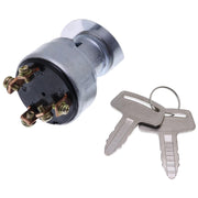 DURAFORCE 1 PC Ignition Switch With 2 Keys 1E013-63590 183827 for Kubota D722 D902 D1305