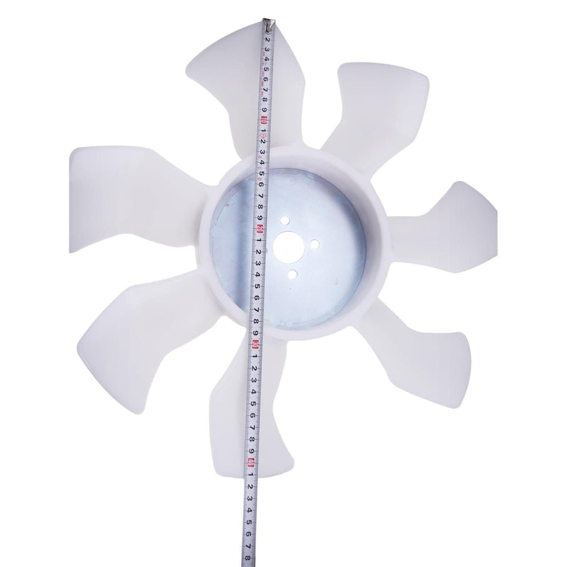 DURAFORCE 1 PCS New Fan Blade 1C010-74110 for Kubota Engines V3300 V3600 V3800 Excavator