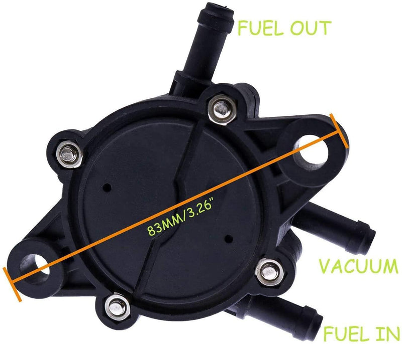 DURAFORCE 1/4" VACUUM FUEL PUMP For HONDA EU1000i EU2000i EN2000 EN2500 EB11000