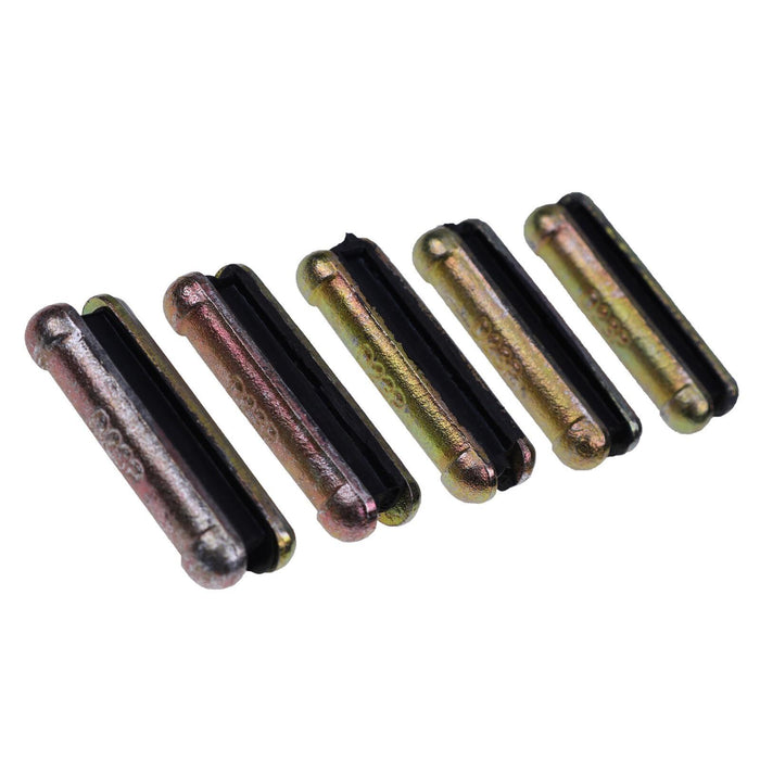 DURAFORCE 10 Flex Pins, Fits Many Bobcat Backhoe, Mini Ex, Skid, Bucket Teeth- 6737326