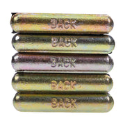 DURAFORCE 10 Flex Pins, Fits Many Bobcat Backhoe, Mini Ex, Skid, Bucket Teeth- 6737326