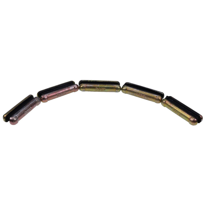 DURAFORCE 10 Flex Pins, Fits Many Bobcat Backhoe, Mini Ex, Skid, Bucket Teeth- 6737326