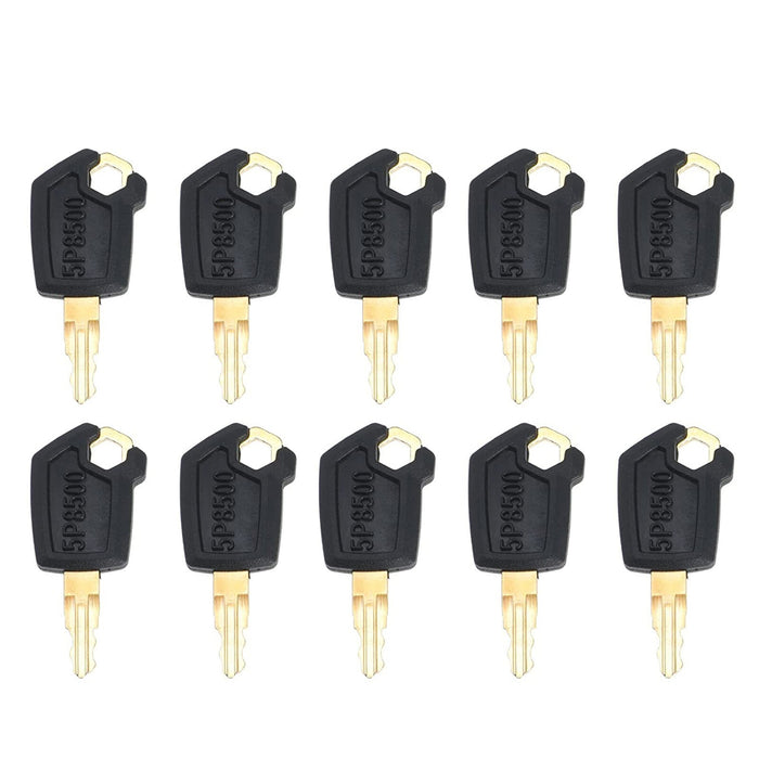 DURAFORCE 10pcs Keys Fit CAT 5P8500 0964753 0966198 8V4404 9G2777, Same Day Ship