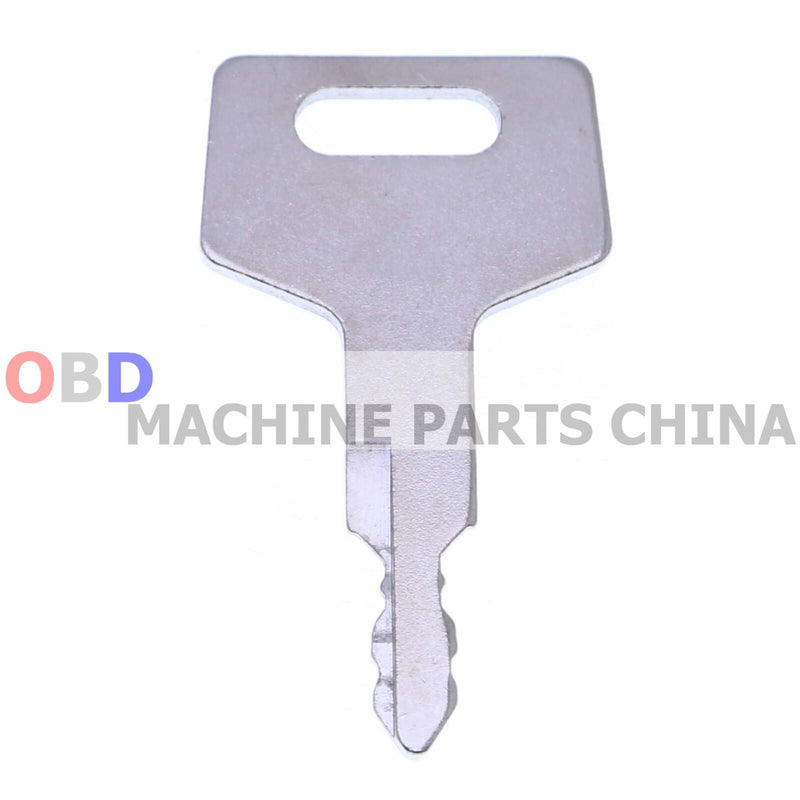 DURAFORCE 10X Ignition Keys H806 Heavy Equipment Key for Takeuchi Hitachi Gehl 17001-00019