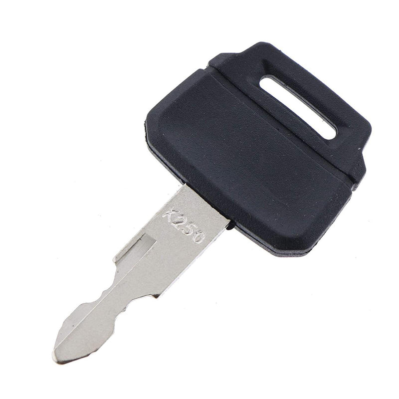 DURAFORCE 12 PCS Keys K250 2420WL2420 for Kobelco Kawasaki Case Excavator Wheel Loaders