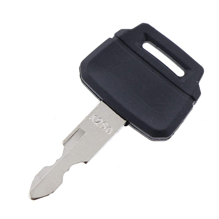 DURAFORCE 12 PCS Keys K250 2420WL2420 for Kobelco Kawasaki Case Excavator Wheel Loaders