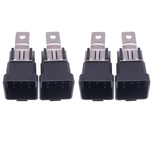 DURAFORCE 12V 50A Relay for John Deere Hella 4RD 931 410, 4RD 931 410-08 007794301 Pack 4