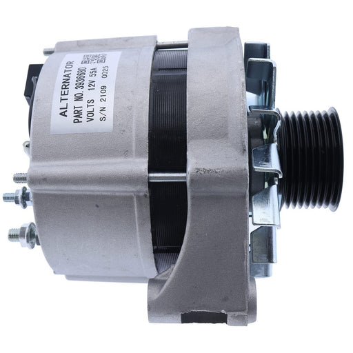 DURAFORCE 12V 55A Alternator 3936680 for Cummins Engine 6BT 6BT5.9