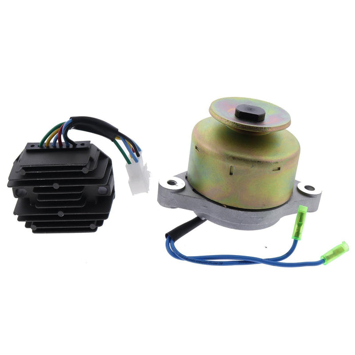 DURAFORCE 12V Alternator 15531-64017 w/ Regulator for Kubota B1550 B2100 B2320 B3200