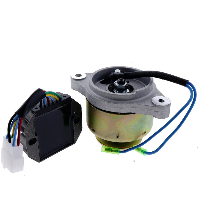 DURAFORCE 12V Alternator 15531-64017 w/ Regulator for Kubota B1550 B2100 B2320 B3200