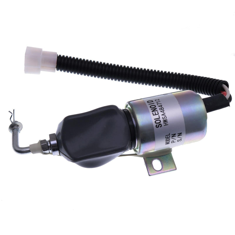 DURAFORCE 12V Fuel Shut Off Solenoid Valve 1751ES-12E7UC5B1S1 for Woodward 1700 Series