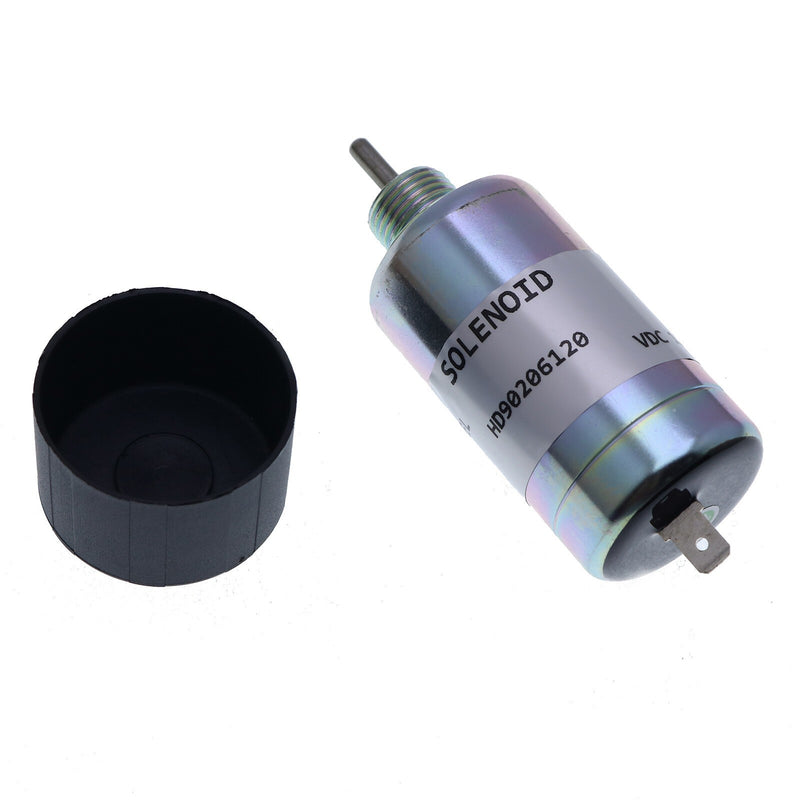 DURAFORCE 12V Fuel Solenoid 238-1210 for Caterpillar CAT Engine C1.1 C1.5 C2.2 3011C 3013C