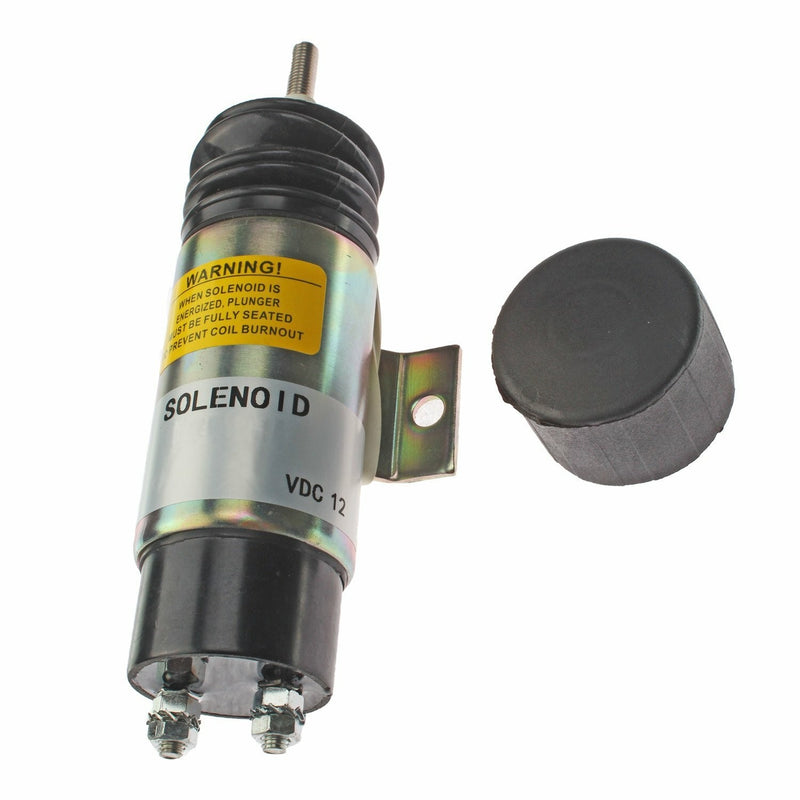 DURAFORCE 12V New Dual Coil Pull Solenoid D610-B1V12 D610B1V12 for Kubota D905 Engine