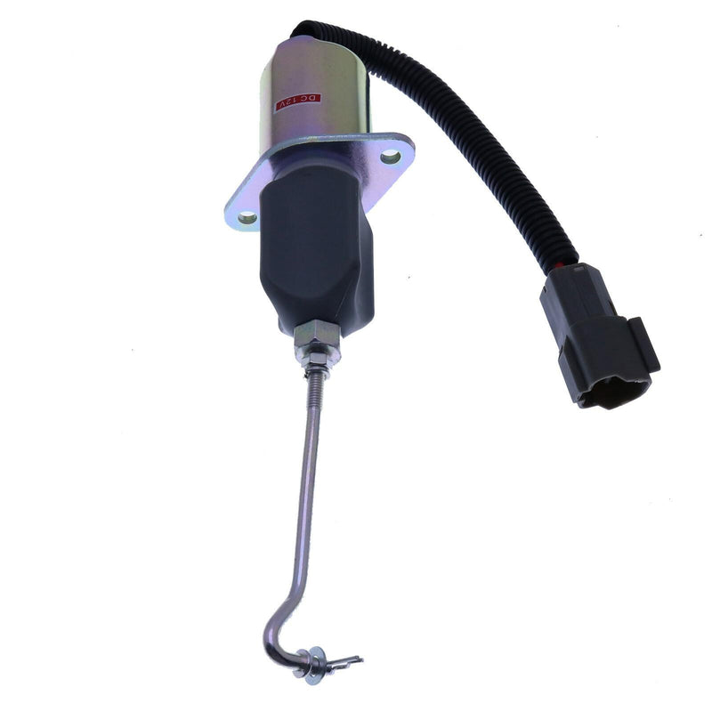 DURAFORCE 12V New Stop solenoid 32A87-15100 for ECOMAT Shovel Mitsubishi S4S-Z1DT61ES