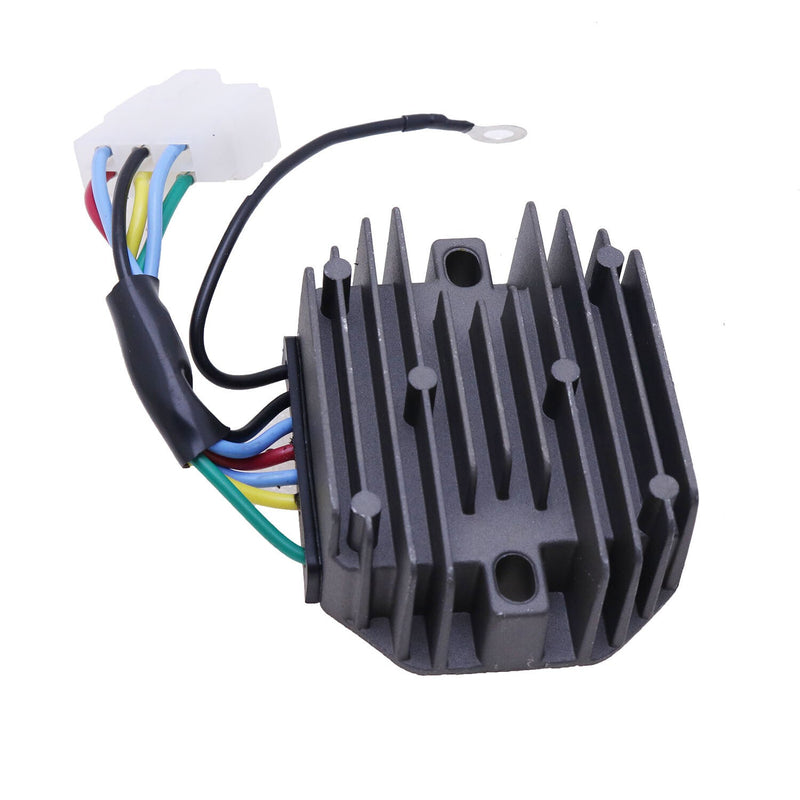 DURAFORCE 12V Regulator Rectifier 6 Wire Plug for Kubota Perkins Yanmar Dynamo