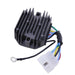 DURAFORCE 12V Regulator Rectifier 6 Wire Plug for Kubota Perkins Yanmar Dynamo