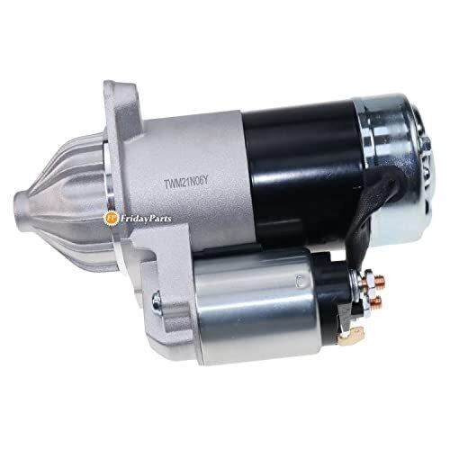 DURAFORCE 12V Starter 6C070-59215 for Kubota B26 B2630 B2650 B2710 B2910 B3000 B3030 B3200