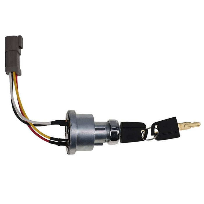 1428858 142-8858 1428858 Ignition Switch with 2 Keys for Caterpillar 257B 247B ...