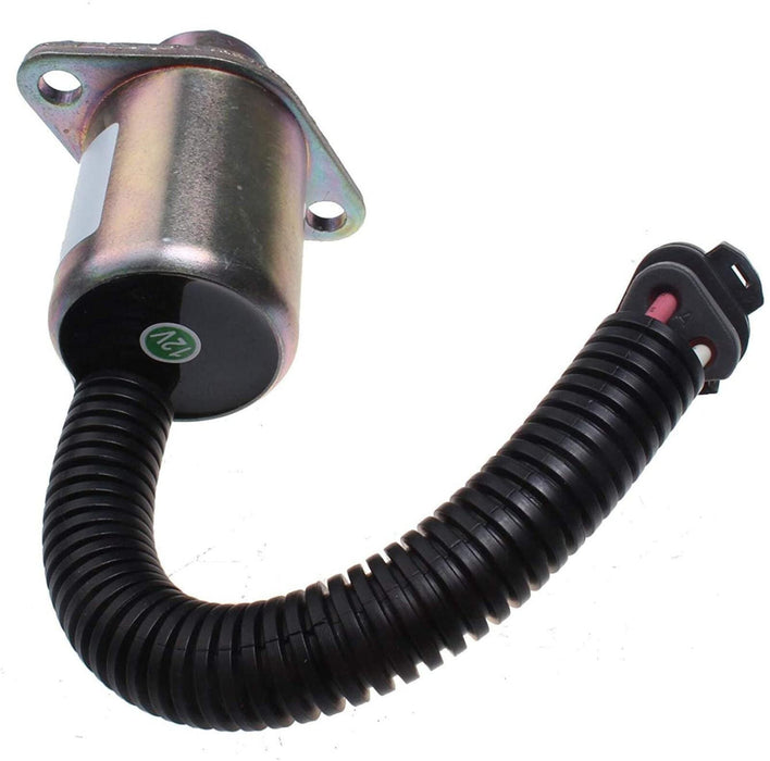 DURAFORCE 1727209 Fuel Shutoff Stop Solenoid For Caterpillar Cat 247 257 3034 Engine