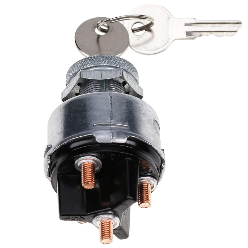 DURAFORCE 1Pack Premium 4-Pos 12 V Universal Ignition Switch KS6180 US14 LS103 EL31103