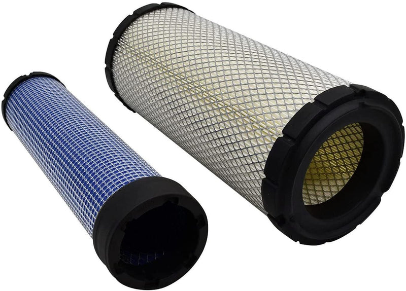 DURAFORCE 1Set Inner & Outer Air Filter Kit for Bobcat 59144170 59144188 6666333 6666334