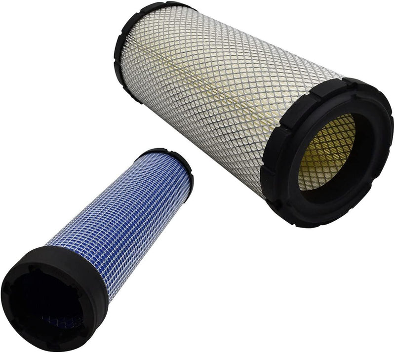 DURAFORCE 1Set Inner & Outer Air Filter Kit for Bobcat 59144170 59144188 6666333 6666334