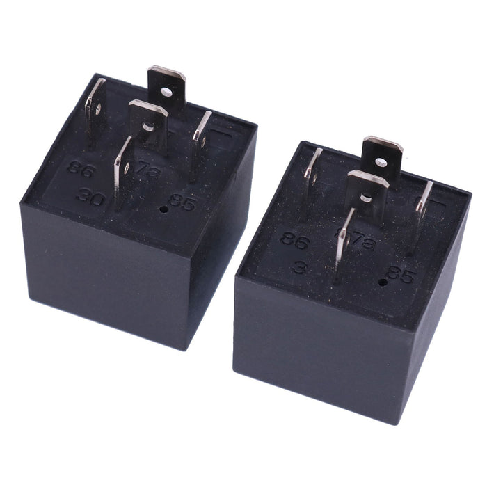 DURAFORCE 2 pcs 6679820 Relay Switch For Bobcat Skid Steer 753 773 863 S & MT & T Series +