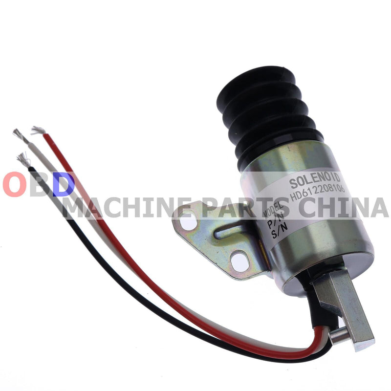 DURAFORCE 208106 Throttle Solenoid for Miller Trailblazer 302 Engine 12V