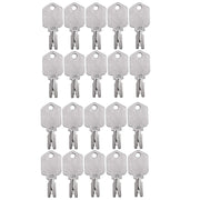 DURAFORCE 20PCS Ignition Key 166 186304 for Clark Crown Gradall Gehl Hyster Komatsu Yale