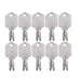 DURAFORCE 20PCS Ignition Key 166 186304 for Clark Crown Gradall Gehl Hyster Komatsu Yale
