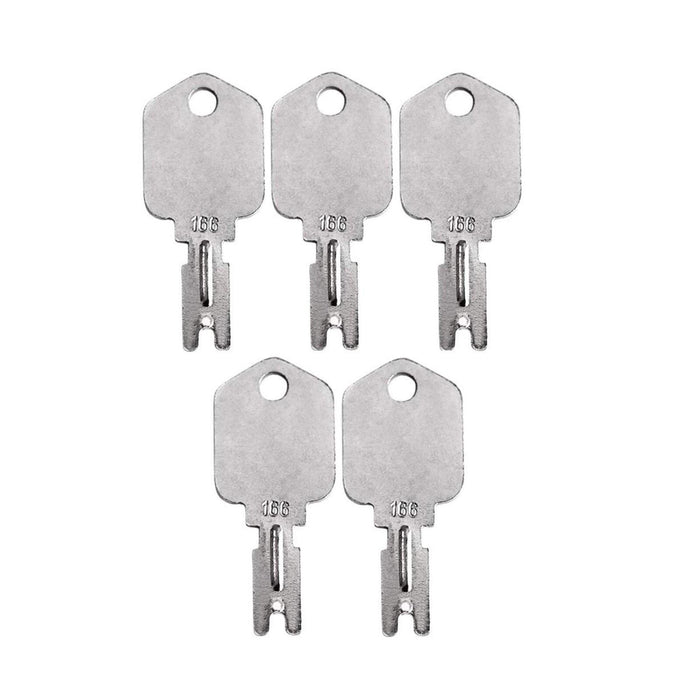 DURAFORCE 20PCS Ignition Key 166 186304 for Clark Crown Gradall Gehl Hyster Komatsu Yale