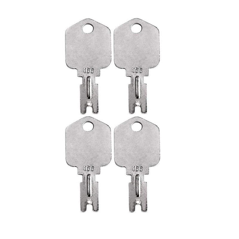DURAFORCE 20PCS Ignition Key 166 186304 for Clark Crown Gradall Gehl Hyster Komatsu Yale