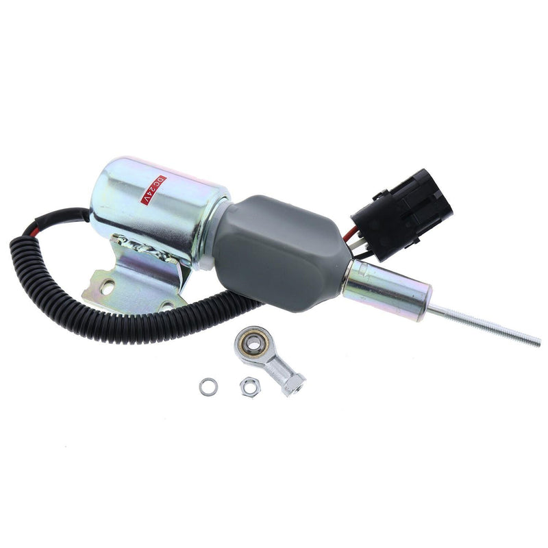 DURAFORCE 24V Shut Off Solenoid 3932530 SA-4756-24 Fit for CUMMINS 5.9L 6BT Engine
