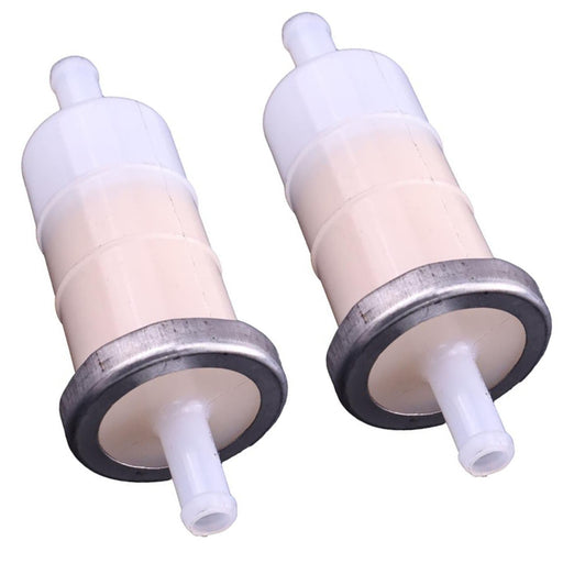 DURAFORCE 2PCS 3/8" In Line Fuel Filter 16900-MG8-003 for Honda 400 600 900 800 1200 1500
