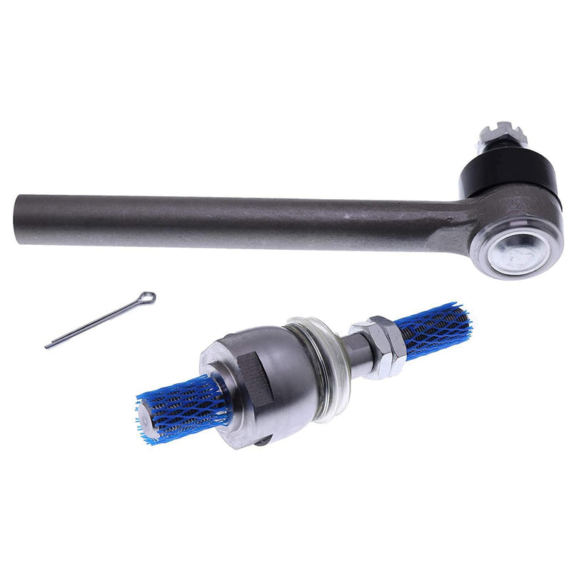 DURAFORCE 2PCS 87710157 Tie Rod End Fits Case Backhoe Models: 580L, 580M, 580 Super L +