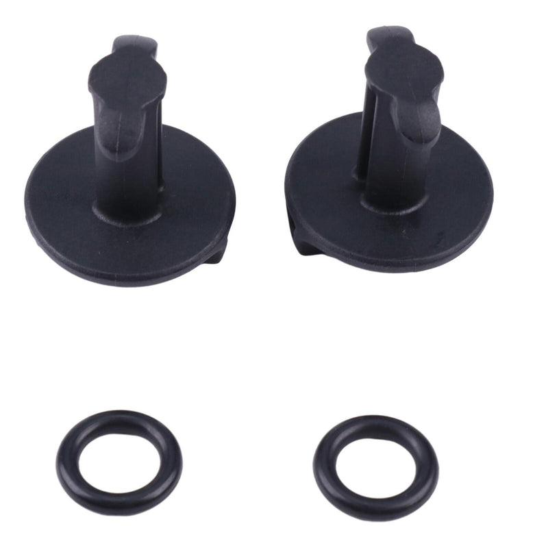 DURAFORCE 2PCS Air Filter Cover Locks And Orings for Kawasaki 92210-1730 & 92055-7025