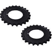 DURAFORCE 2PCS Drive Sprocket 1032265 for John Deere Excavator 27D 35D 35G
