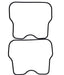 DURAFORCE 2PCS For Kawasaki Part # 11061-2182 Rocker Cover Gaskets New
