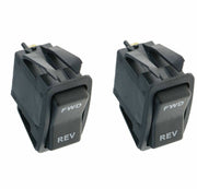DURAFORCE 2PCS Forward Reverse Rocker Switch for Golf Cart EZGO TXT PDS 2003+ 74323-G01